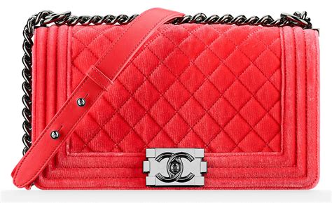 chanel velvet boy bag 2015